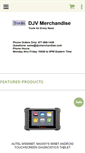 Mobile Screenshot of djvmerchandise.com